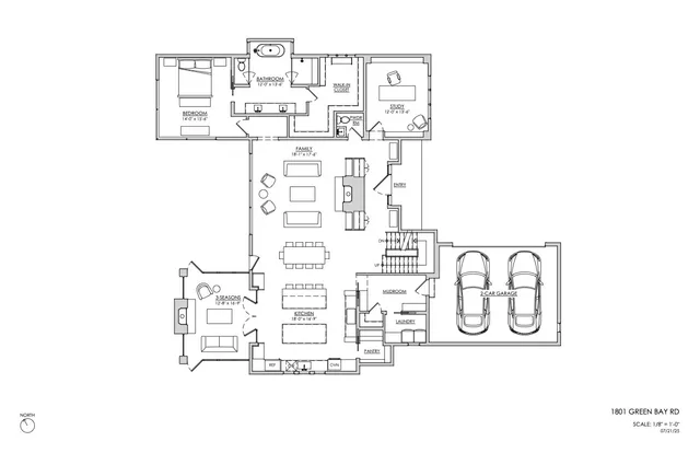 a picture of a wall with a building