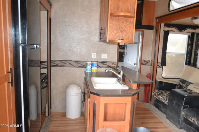 a close view of utility room