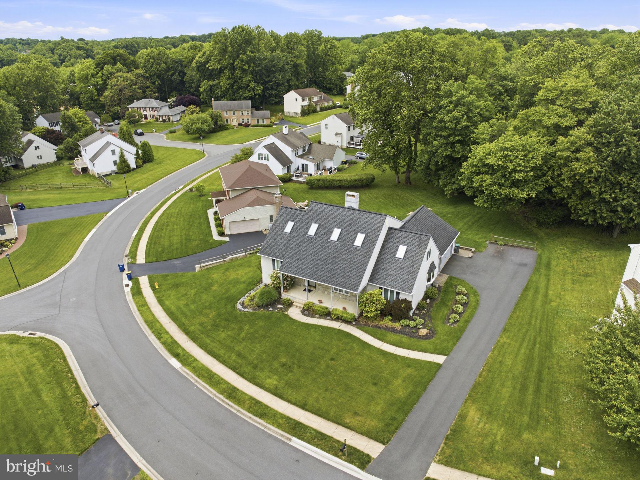 736 Letitia Drive Hockessin, DE 19707 - Photo 84 of 92 Side drone