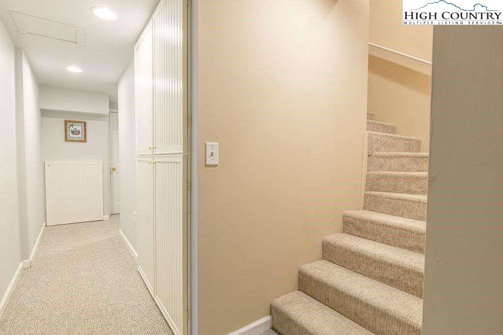 120 Ridge Road Newland, NC 28657 - Photo 18 of 40 a view of staircase with white walls