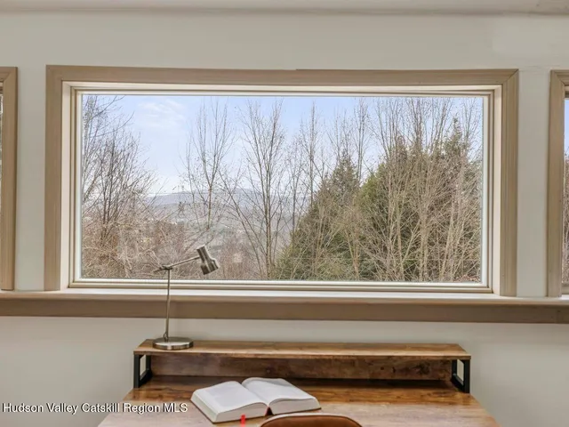 a view of a window in a room