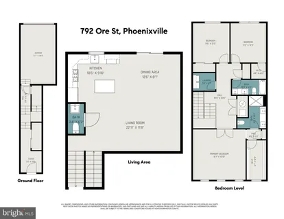 $480,000 | 792 Ore Street, Phoenixville, PA 19460