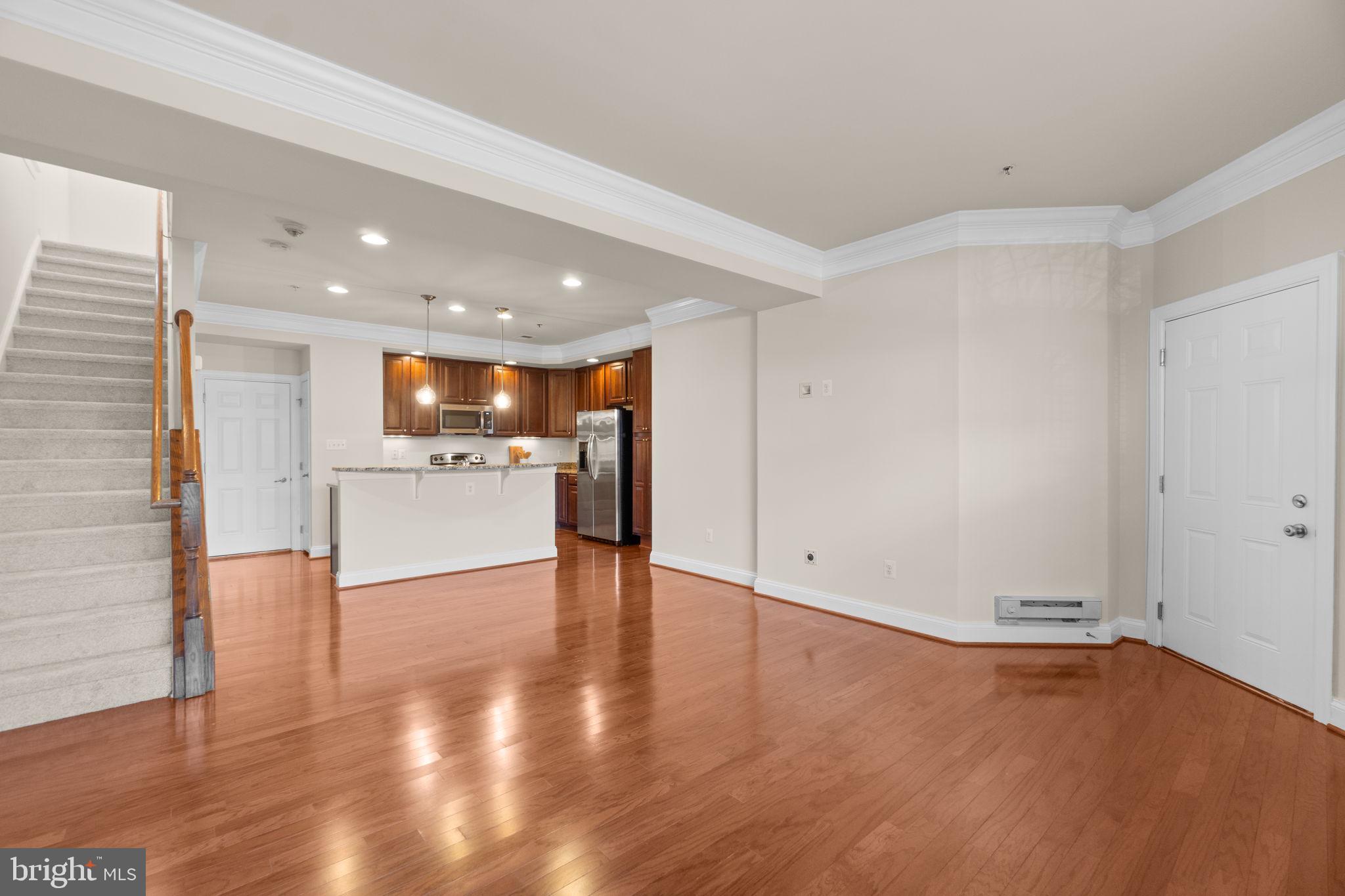3624 Spring Hollow Lane Frederick, MD 21704 - Photo 6 of 46 a view of kitchen with wooden floor