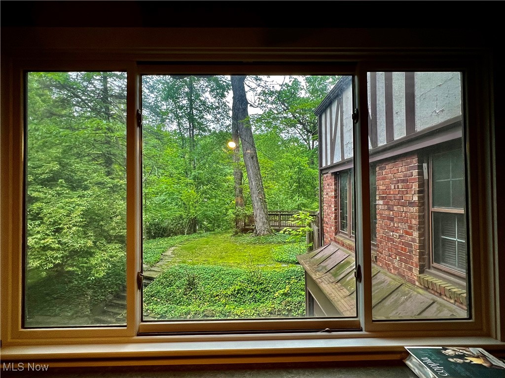 16215 Oakhill Road Cleveland, OH 44112 - Photo 24 of 41 View of back yard from kitchen