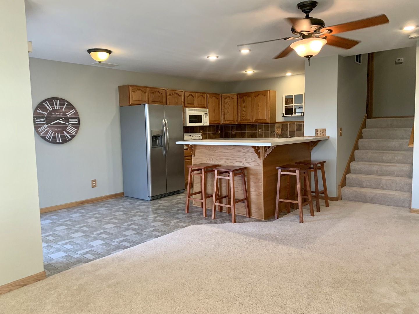 686 South Peace Road, Unit 686 Sycamore, IL 60178 - Photo 4 of 15 a view of kitchen with cabinets