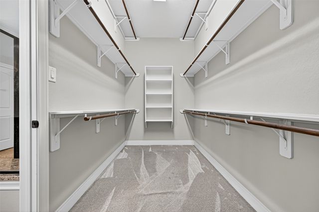 a view of walk in closet