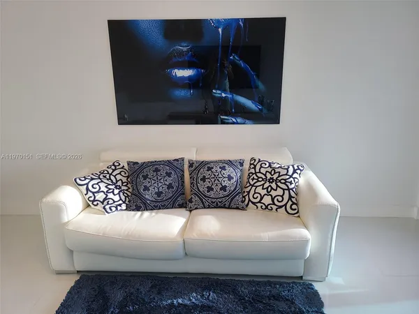 a living room with a couch