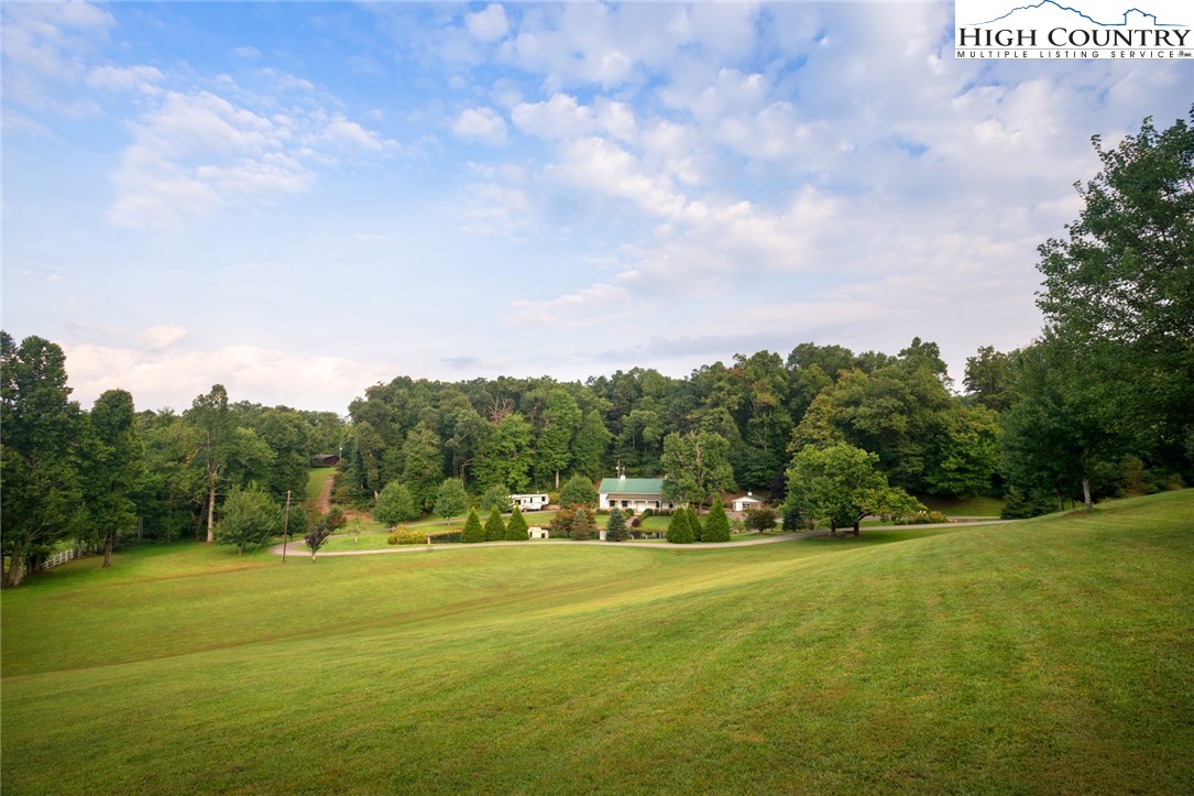 81 Adkins Farm Road Spruce Pine, NC 28777 - Photo 28 of 37 a view of outdoor space with garden and trees