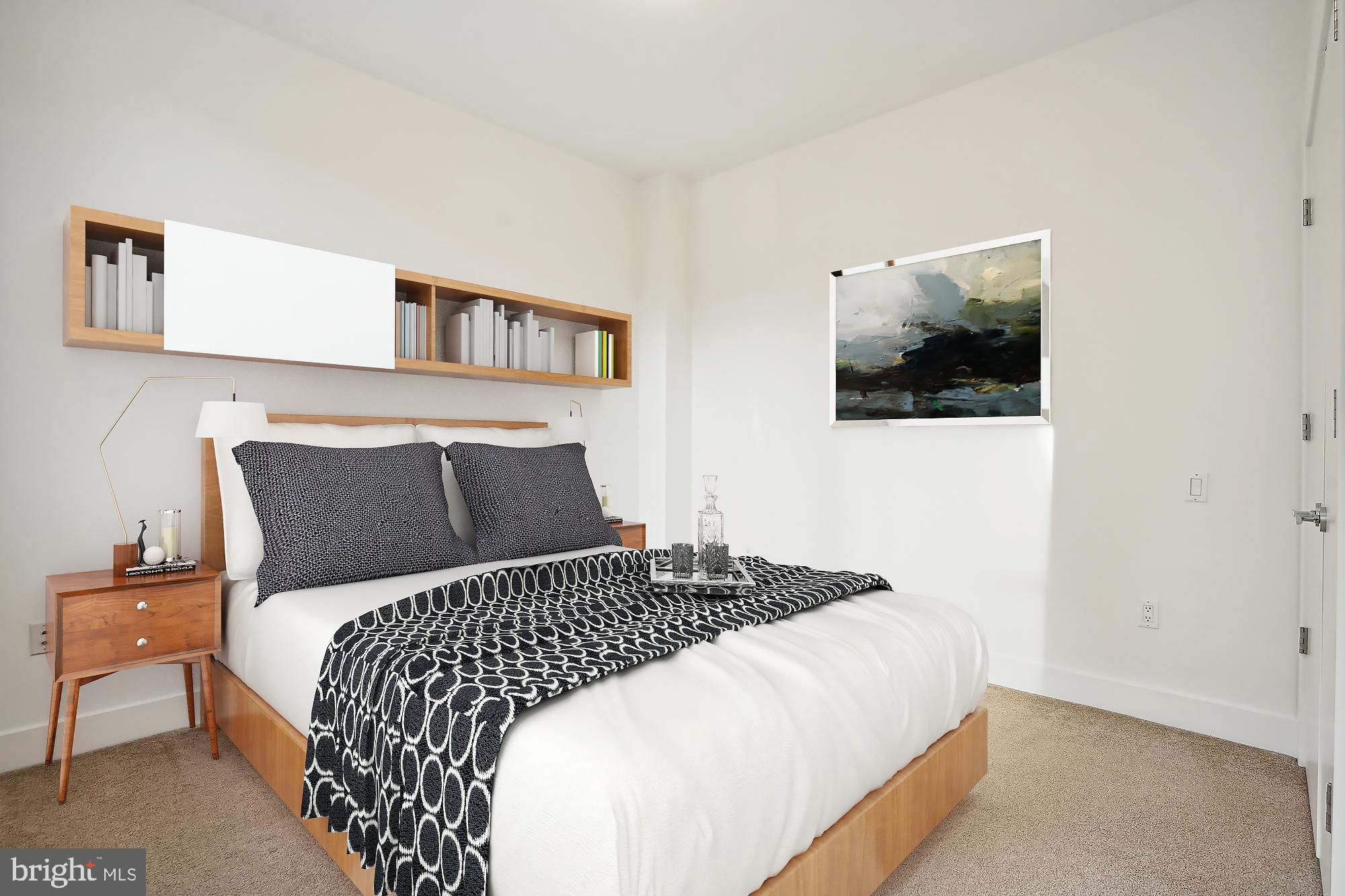 2426 Ontario Road Northwest, Unit 103 Washington, DC 20009 - Photo 15 of 33 Virtually Staged Bedroom