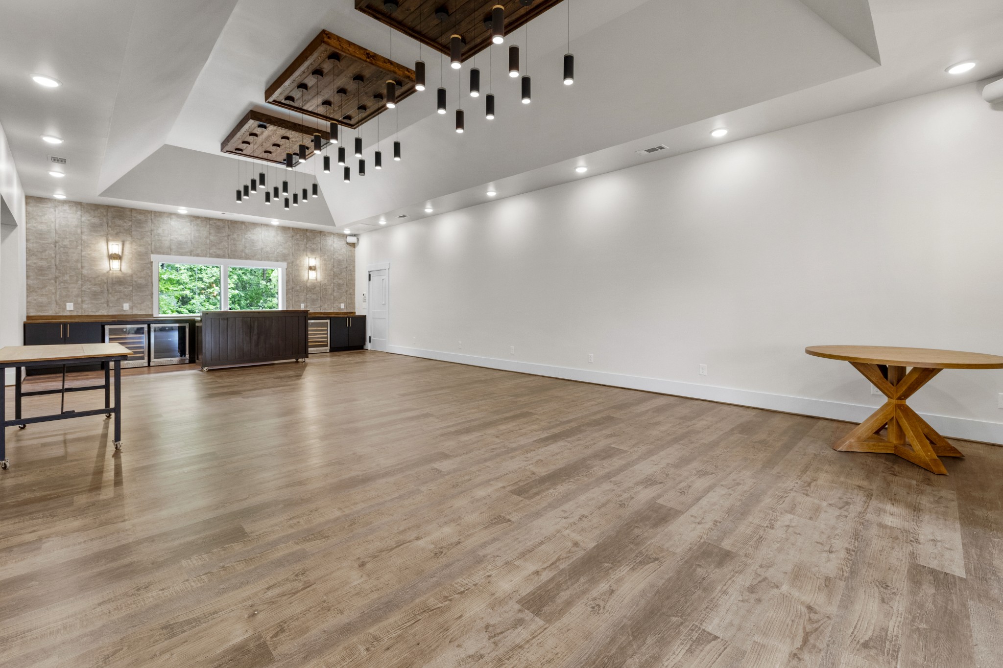1249 Gulf Road Spencer, TN 38585 - Photo 50 of 98 a view of a room with gym equipment and a large window