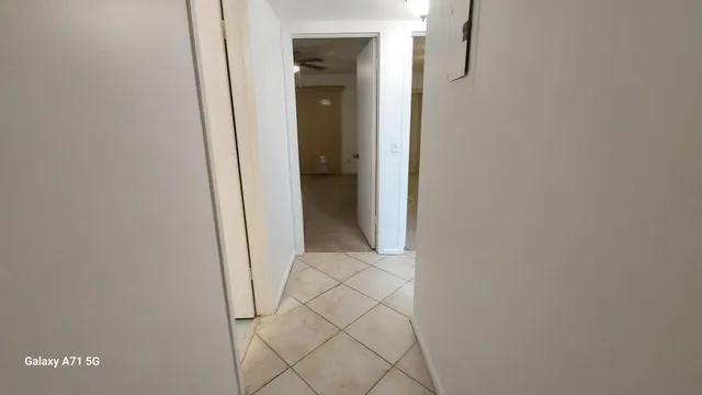 a room with furniture and a table