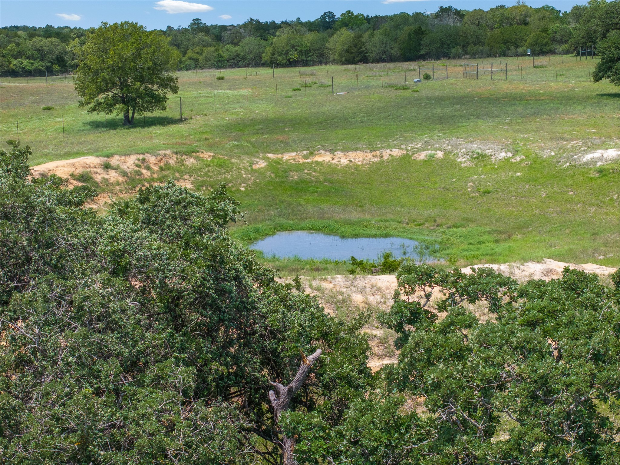 622 Red Rock Ranch Road Red Rock, TX 78662 - Photo 38 of 46 a view of a lake from a yard