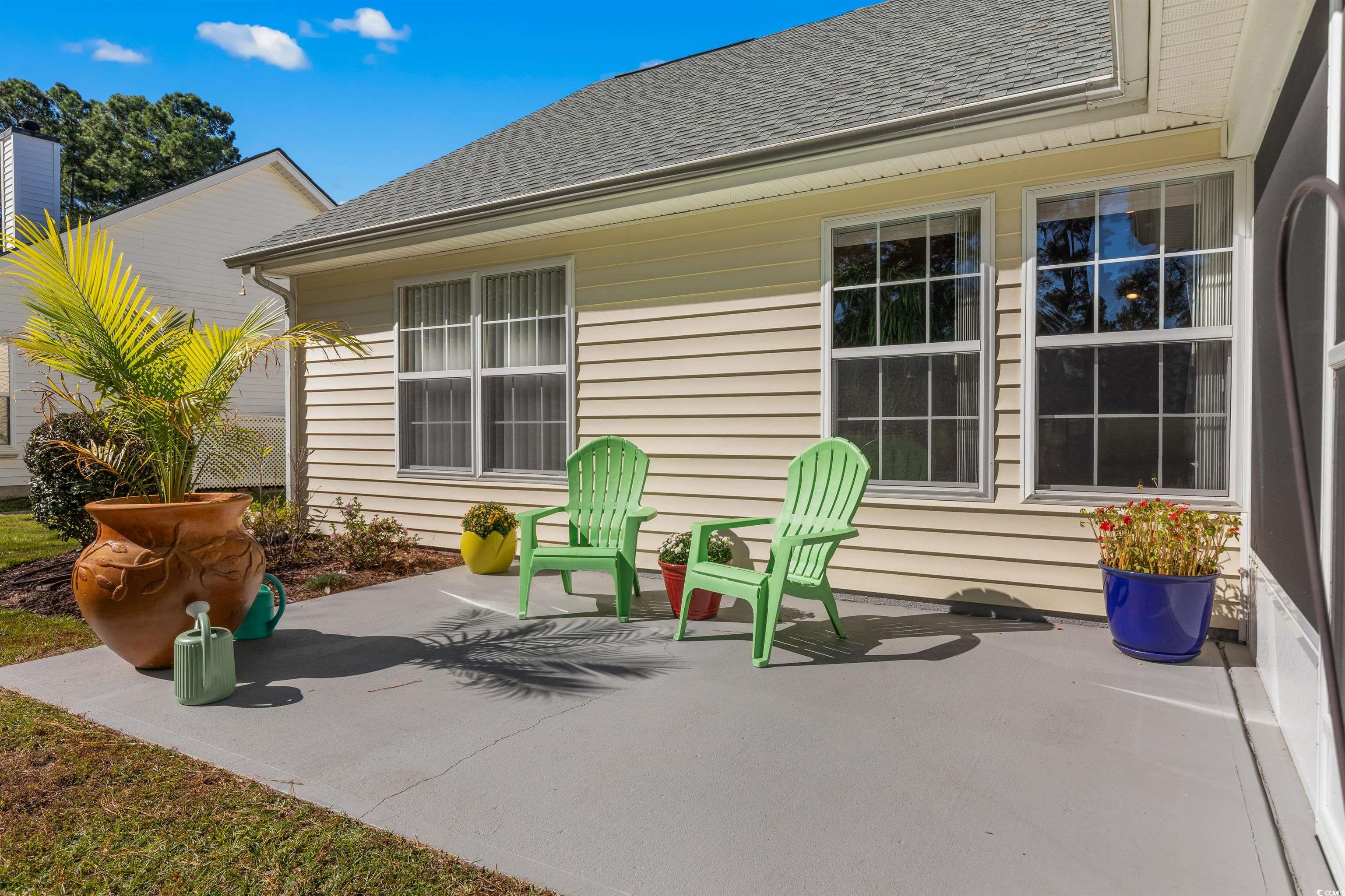 3505 Arrowhead Boulevard Myrtle Beach, SC 29579 - Photo 34 of 40 View of patio
