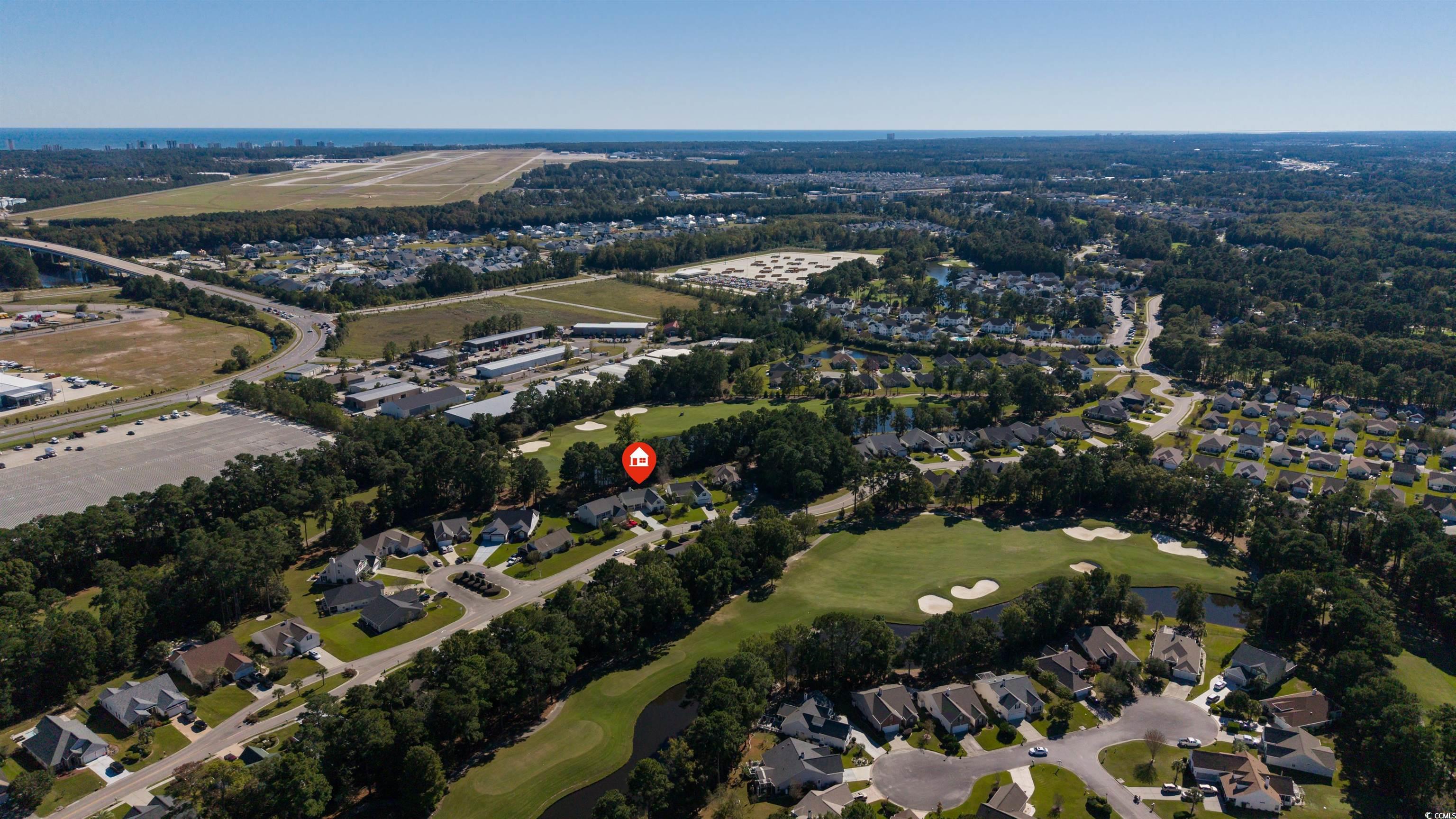 3505 Arrowhead Boulevard Myrtle Beach, SC 29579 - Photo 39 of 40 Aerial overview of property's location featuring nearby suburban area