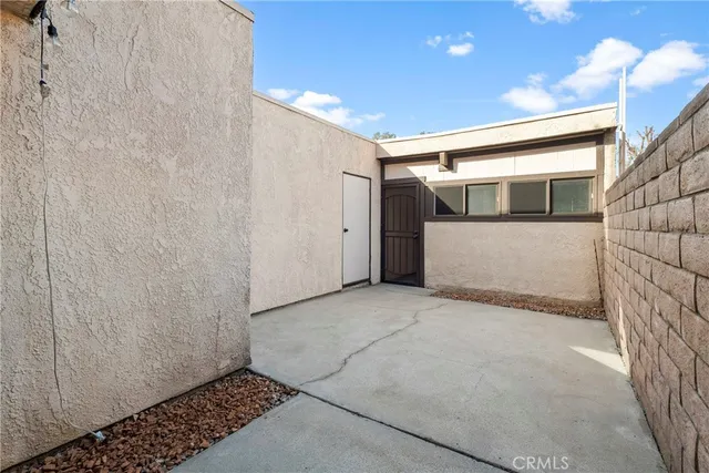 a view of empty room