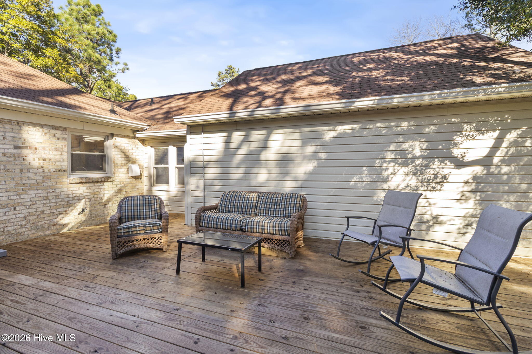 170 Adams Circle Pinehurst, NC 28374 - Photo 29 of 38 new wood deck