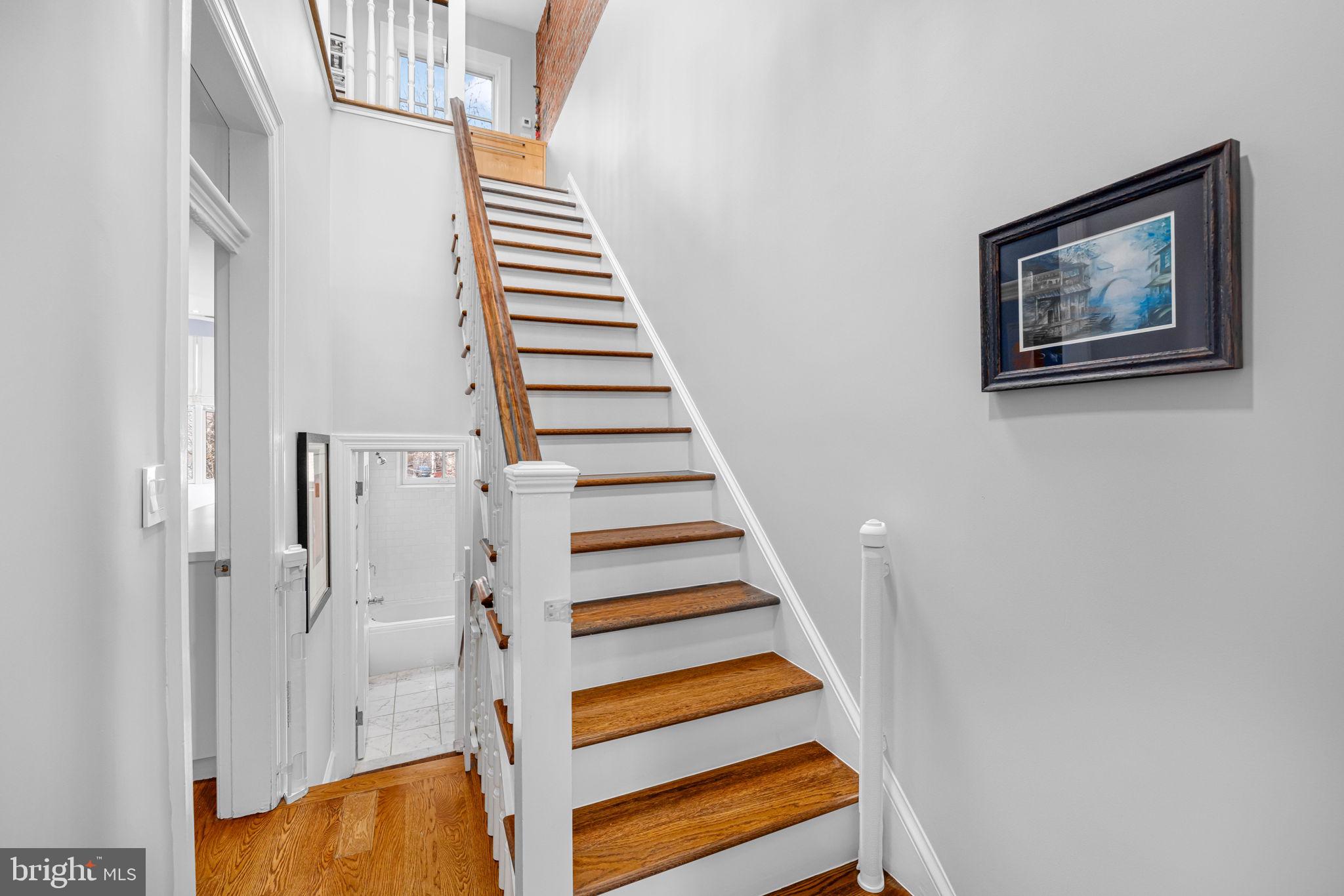 9 5th Street Southeast Washington, DC 20003 - Photo 24 of 38 Staircase to upper level