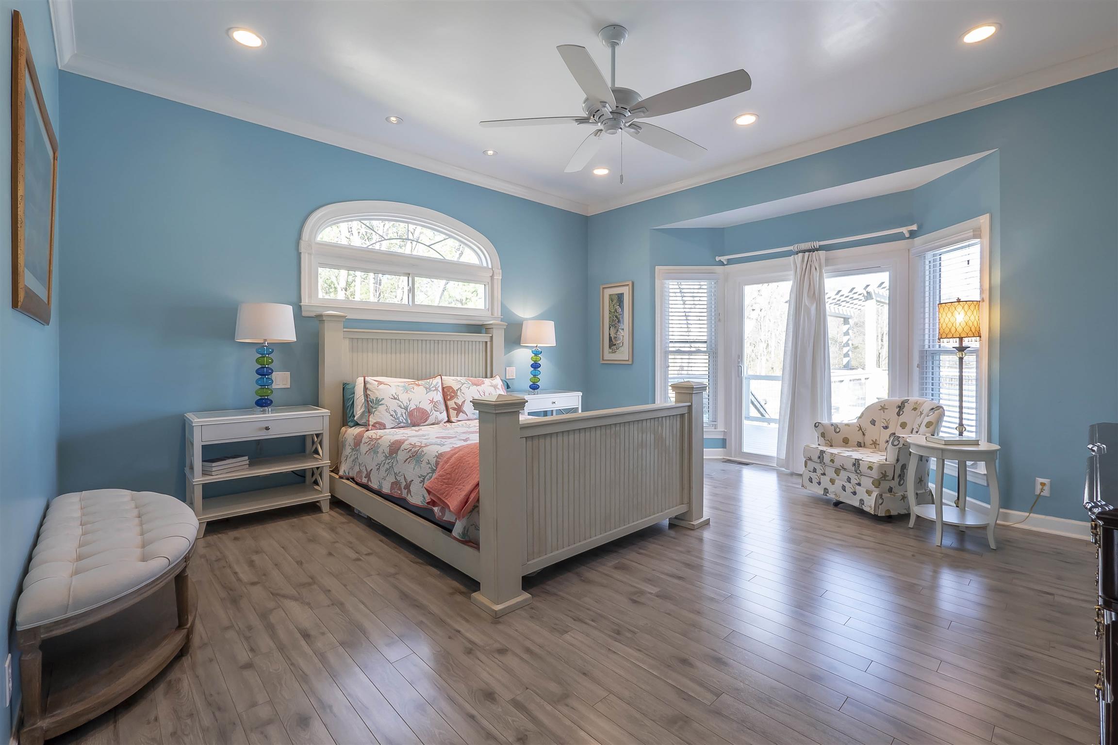 1438 Kittrell Road Franklin, TN 37064 - Photo 12 of 30 Master suite on 1st floor boasts Hardwoods and private access to Deck