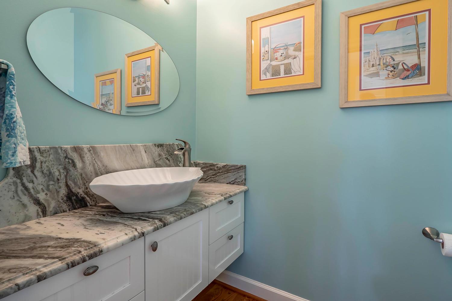 1438 Kittrell Road Franklin, TN 37064 - Photo 21 of 30 quick look at the powder room located in Foyer