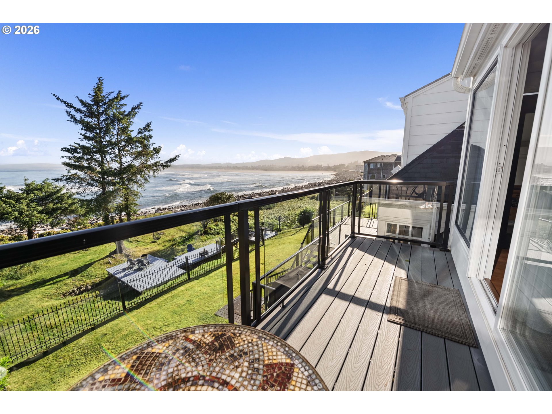 3232 Sunset Boulevard Seaside, OR 97138 - Photo 28 of 48 a view of balcony with wooden floor and outdoor space
