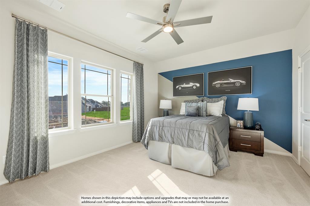 5230 Rutherford Drive Midlothian, TX 76065 - Photo 33 of 35 a bedroom with a large bed and a window