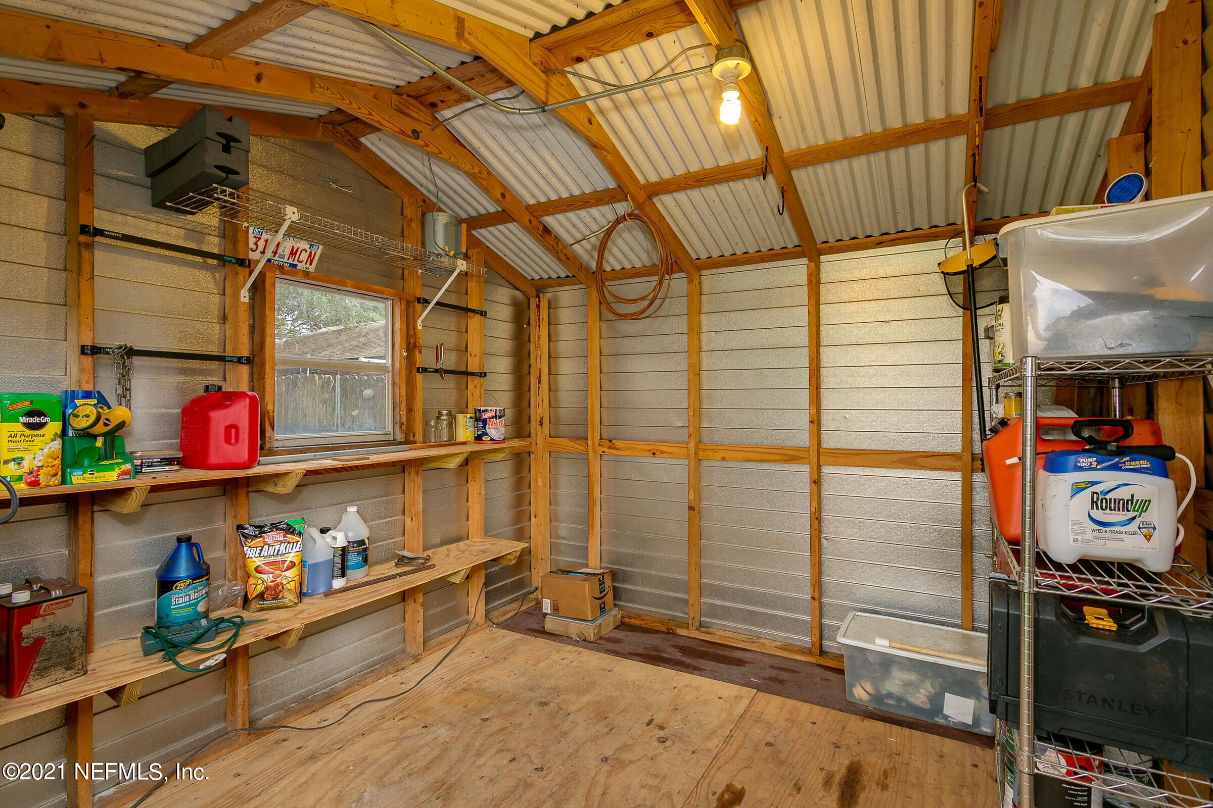 602 Alicante Road St. Augustine, FL 32086 - Photo 49 of 60 48-Detaached-Storage-Building-1-Interior