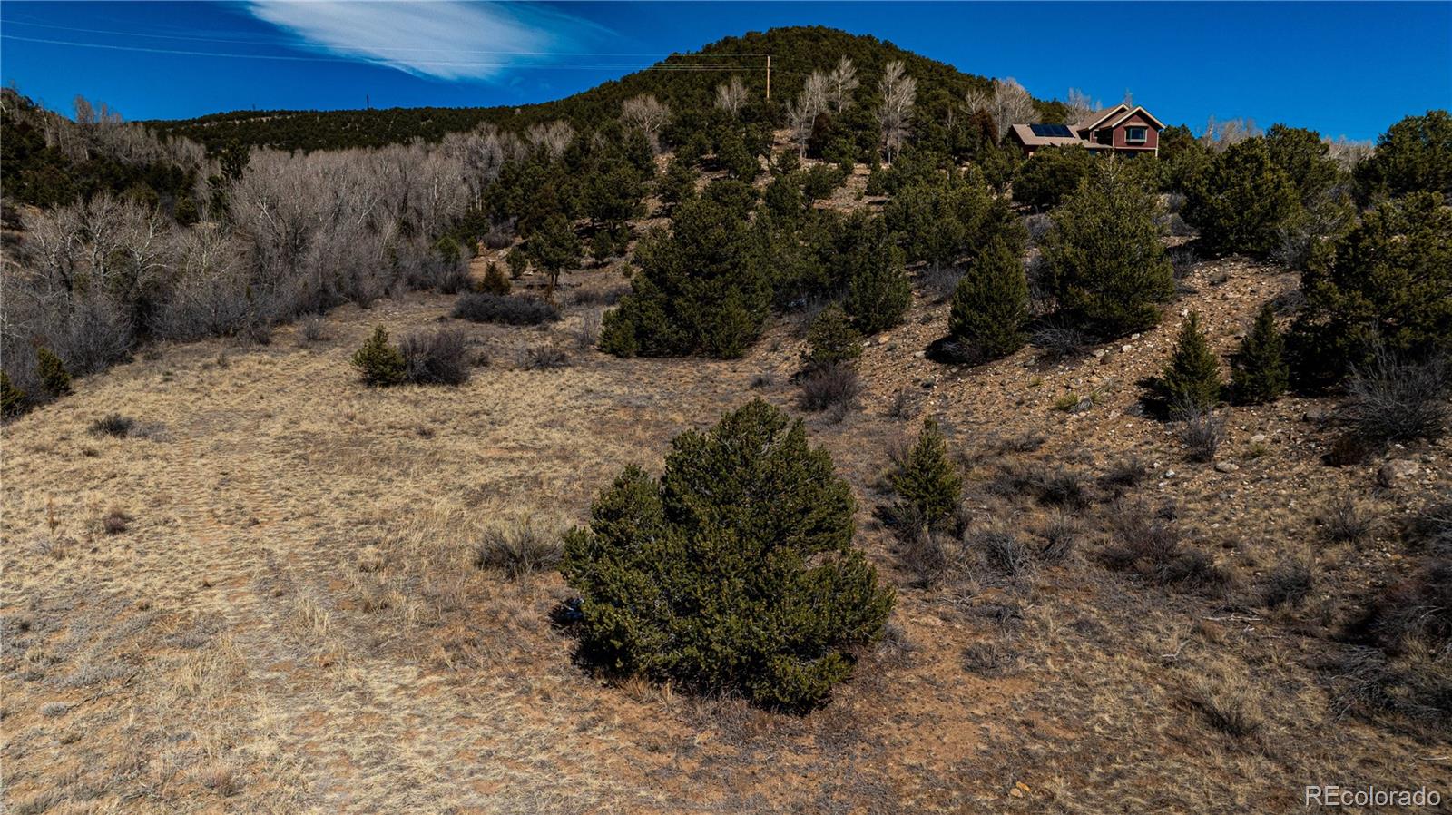 8209 Rocky Mountain Road Salida, CO 81201 - Photo 12 of 27 a view of a backyard of the house