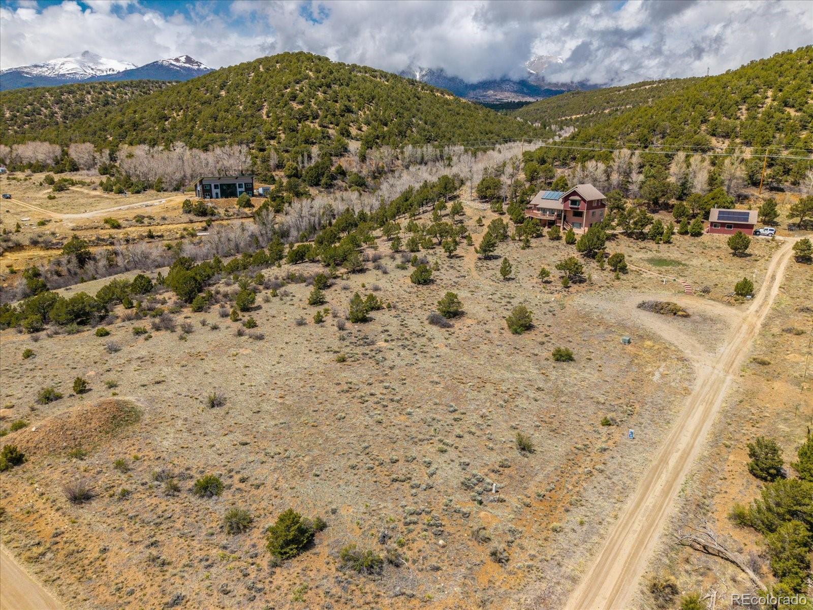 8209 Rocky Mountain Road Salida, CO 81201 - Photo 17 of 27 a view of city and mountain