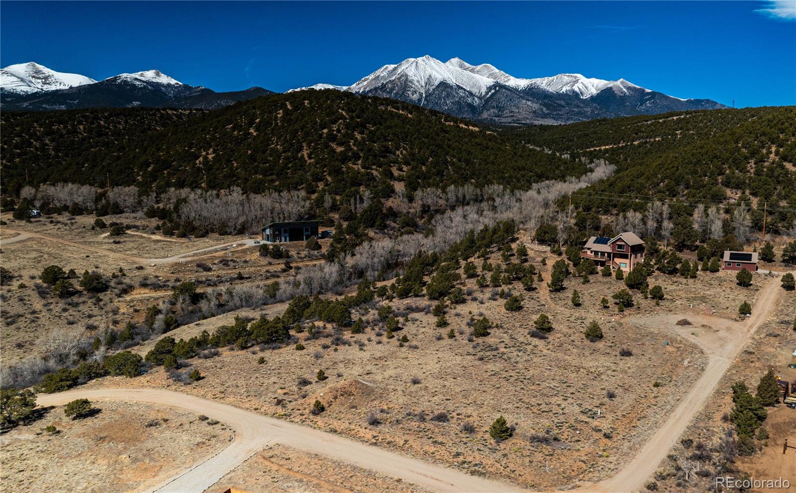 8209 Rocky Mountain Road Salida, CO 81201 - Photo 3 of 27 a view of a dry field