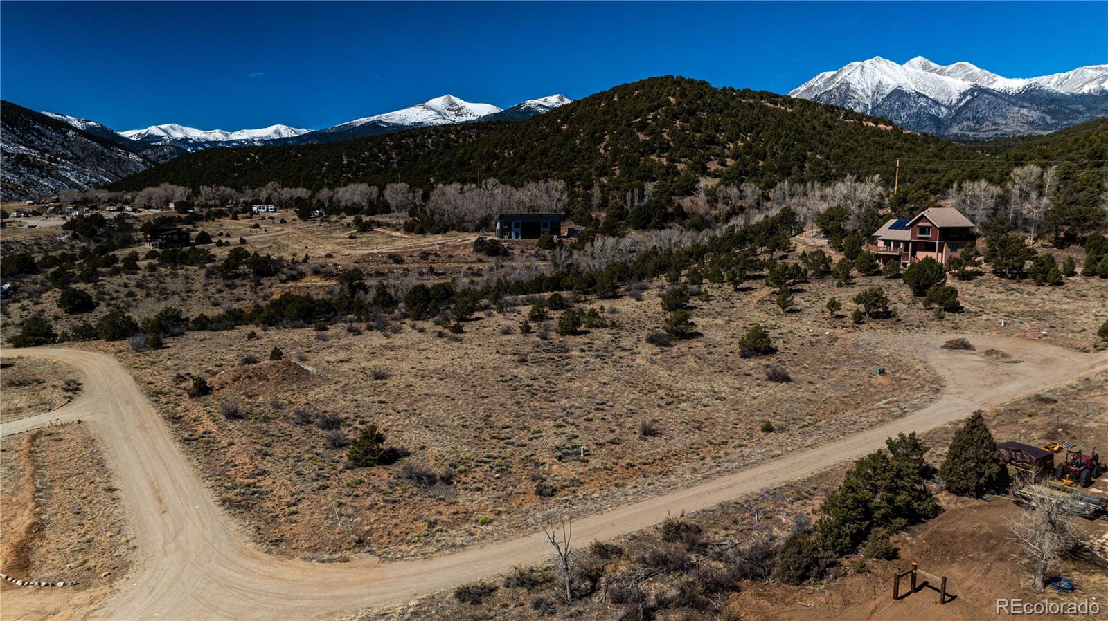 8209 Rocky Mountain Road Salida, CO 81201 - Photo 7 of 27 a view of a dry field