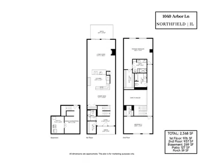 $699,000 | 1040 Arbor Lane, Northfield, IL 60093