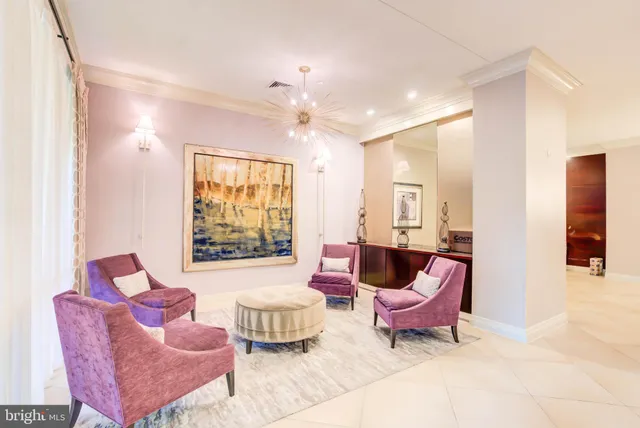 a living room with furniture or couch and a window