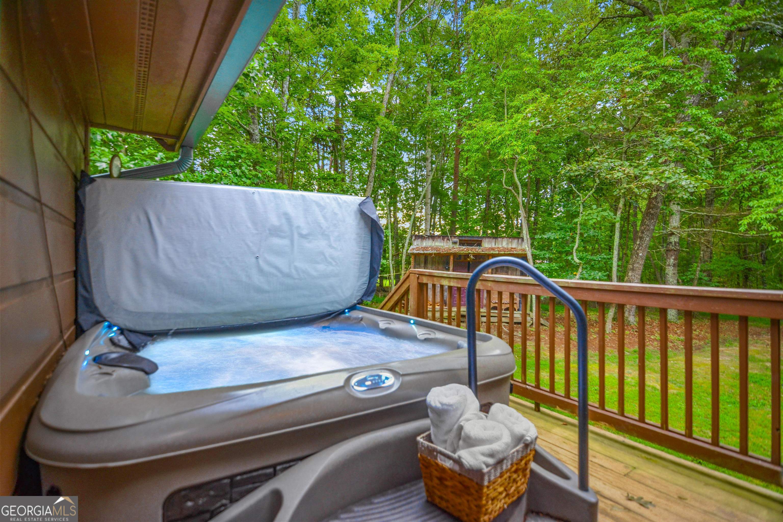 161 Old Dial Road Morganton, GA 30560 - Photo 39 of 40 a view of a balcony with chairs
