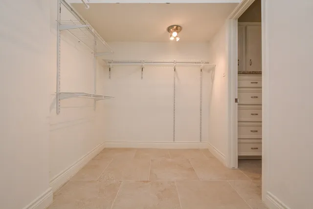 a view of walk in closet