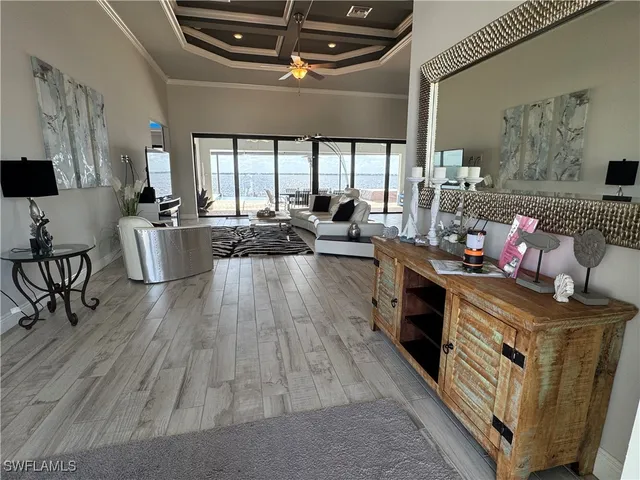 a kitchen with stove and cabinets