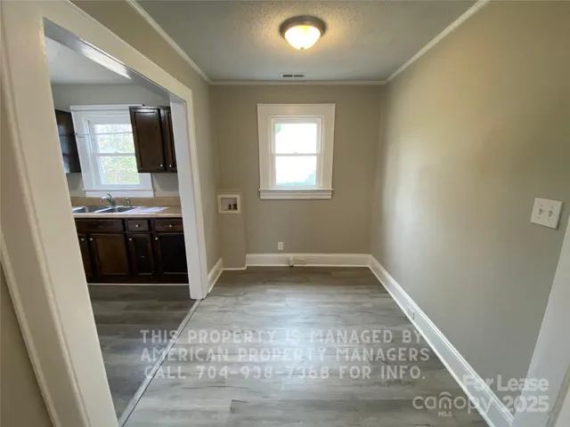 a view of a sink and a mirror