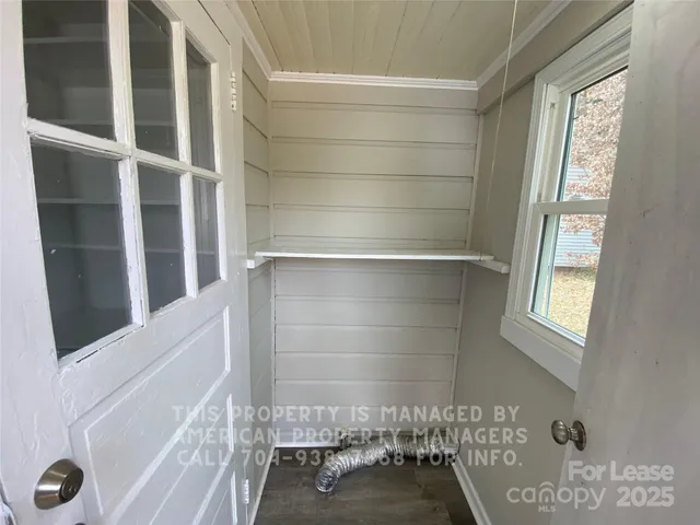 a view of front door