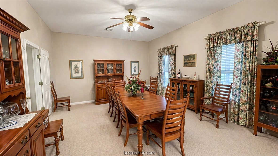10432 Sammys Road Bremond, TX 76629 - Photo 8 of 47 a dining room with furniture and window