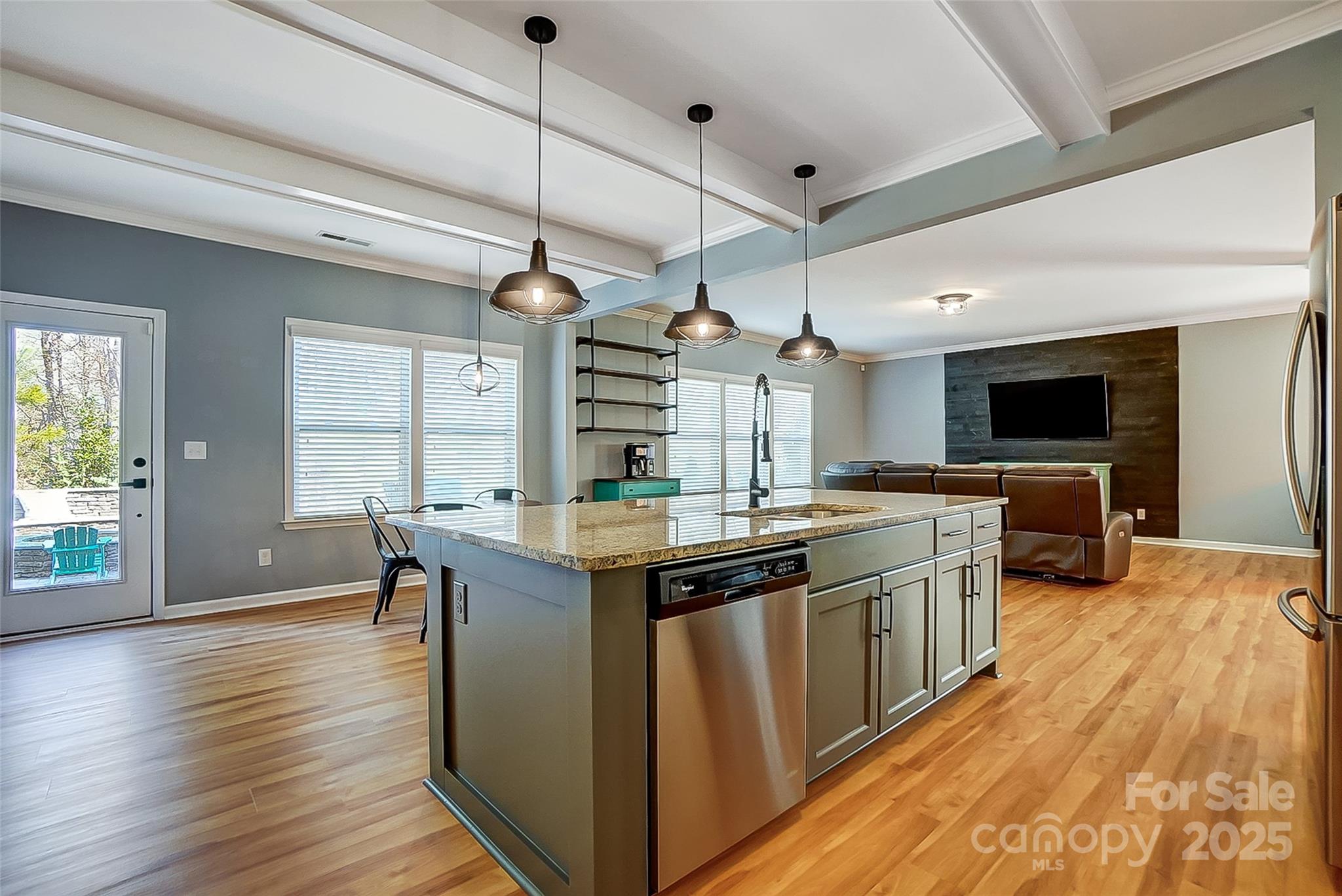 2222 Bluebell Way Fort Mill, SC 29708 - Photo 12 of 41 a kitchen with stainless steel appliances granite countertop a stove and a wooden floors