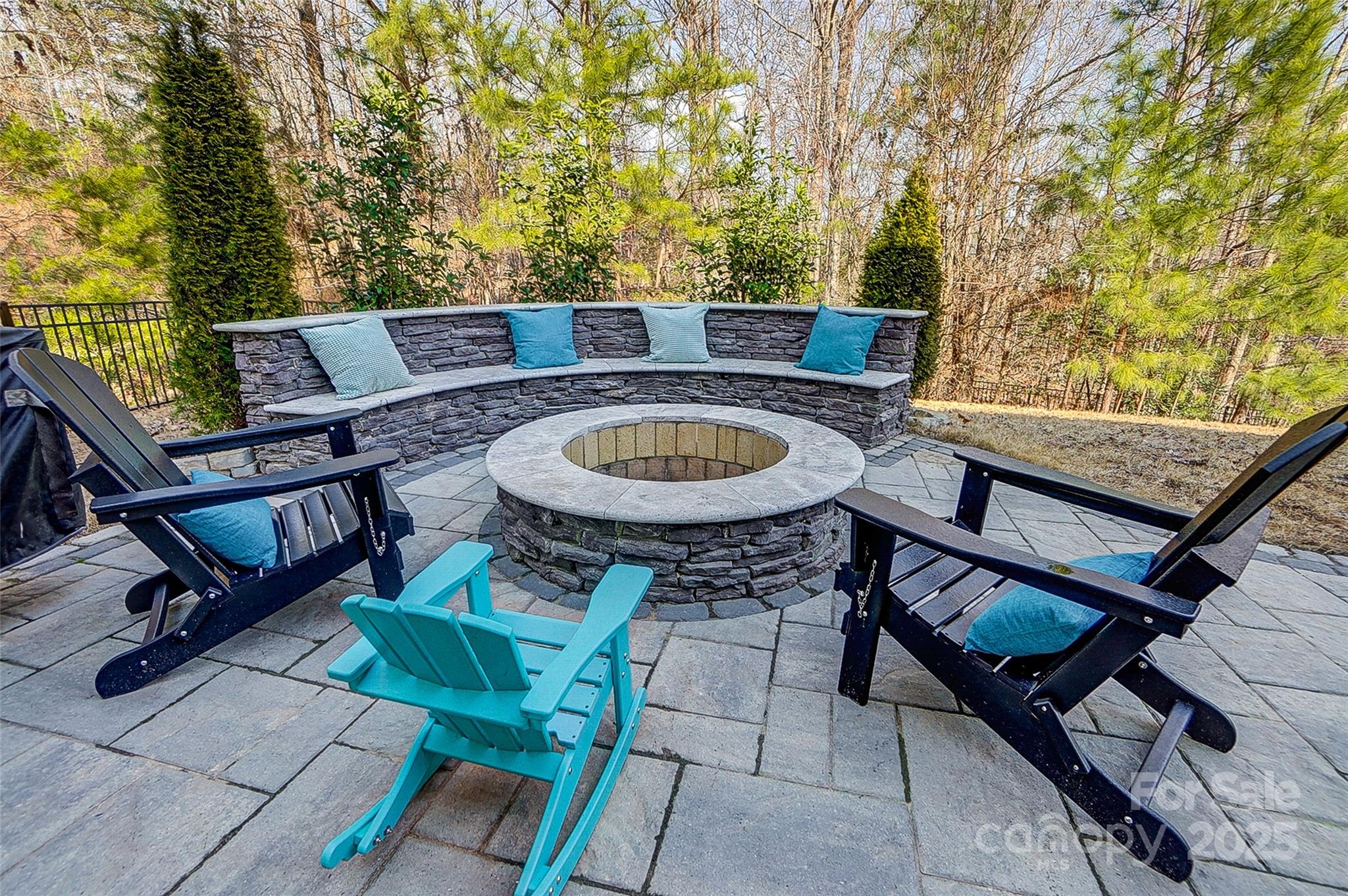 2222 Bluebell Way Fort Mill, SC 29708 - Photo 40 of 41 a view of a backyard with furniture and a grill