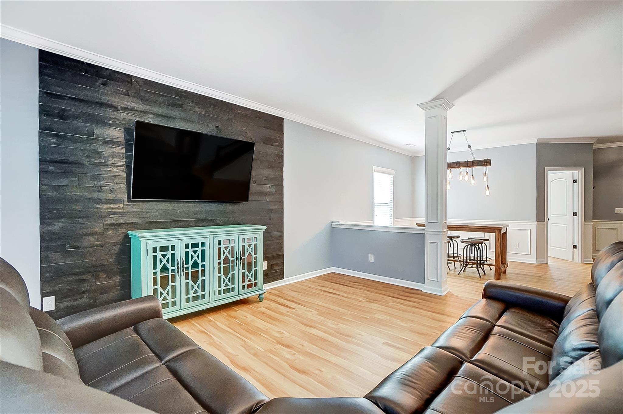 2222 Bluebell Way Fort Mill, SC 29708 - Photo 5 of 41 a bedroom with a bed and a flat screen tv