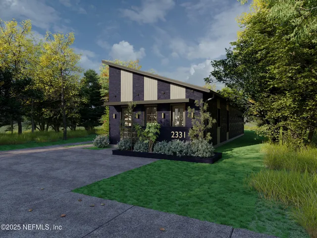 a living room with furniture a large window and a chandelier