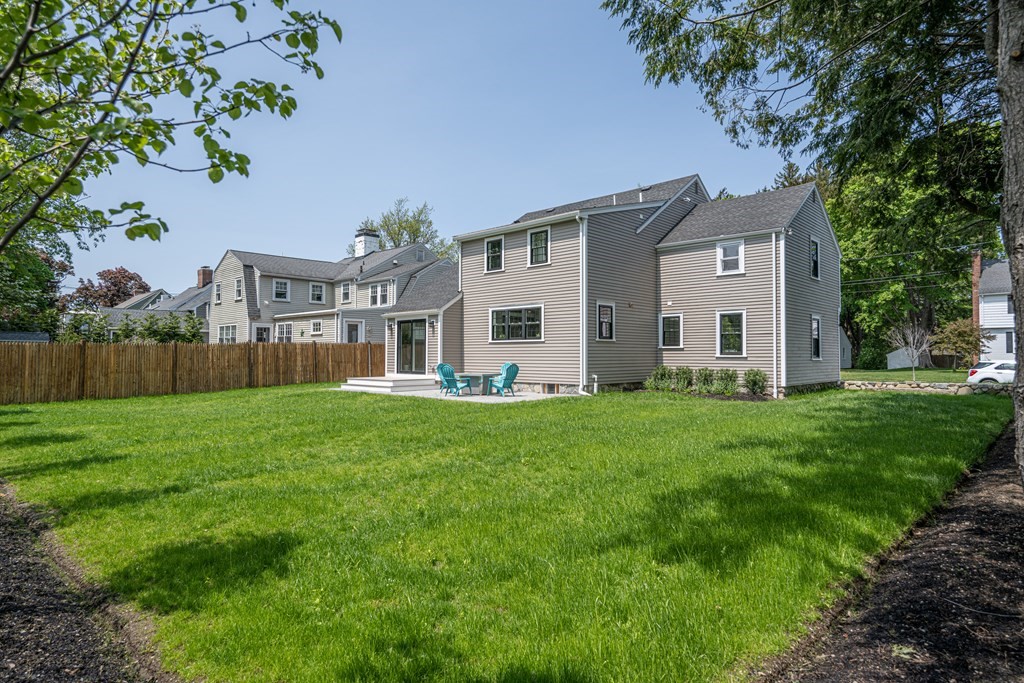 61 Sheffield Road Melrose, MA 02176 - Photo 16 of 21 a view of a house with backyard and garden