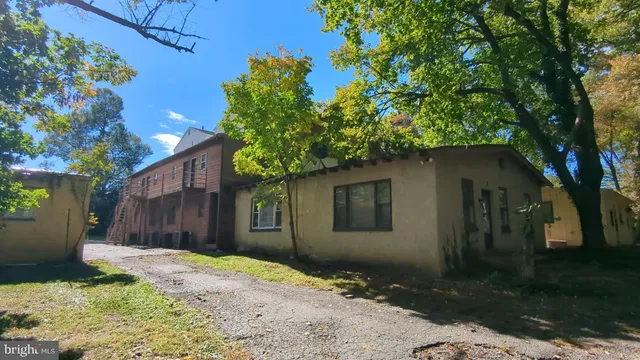 a backyard of a house