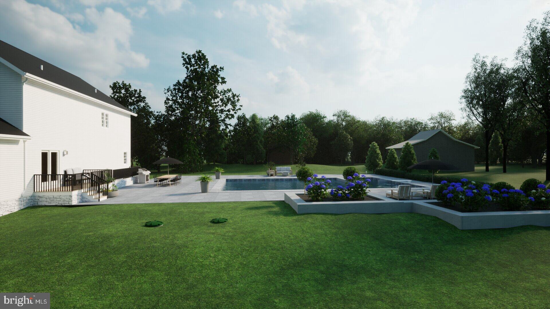 3990 Ferry Landing Road Dunkirk, MD 20754 - Photo 3 of 46 Pool Renderings of what could be built in the yard