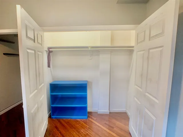 a view of walk in closet