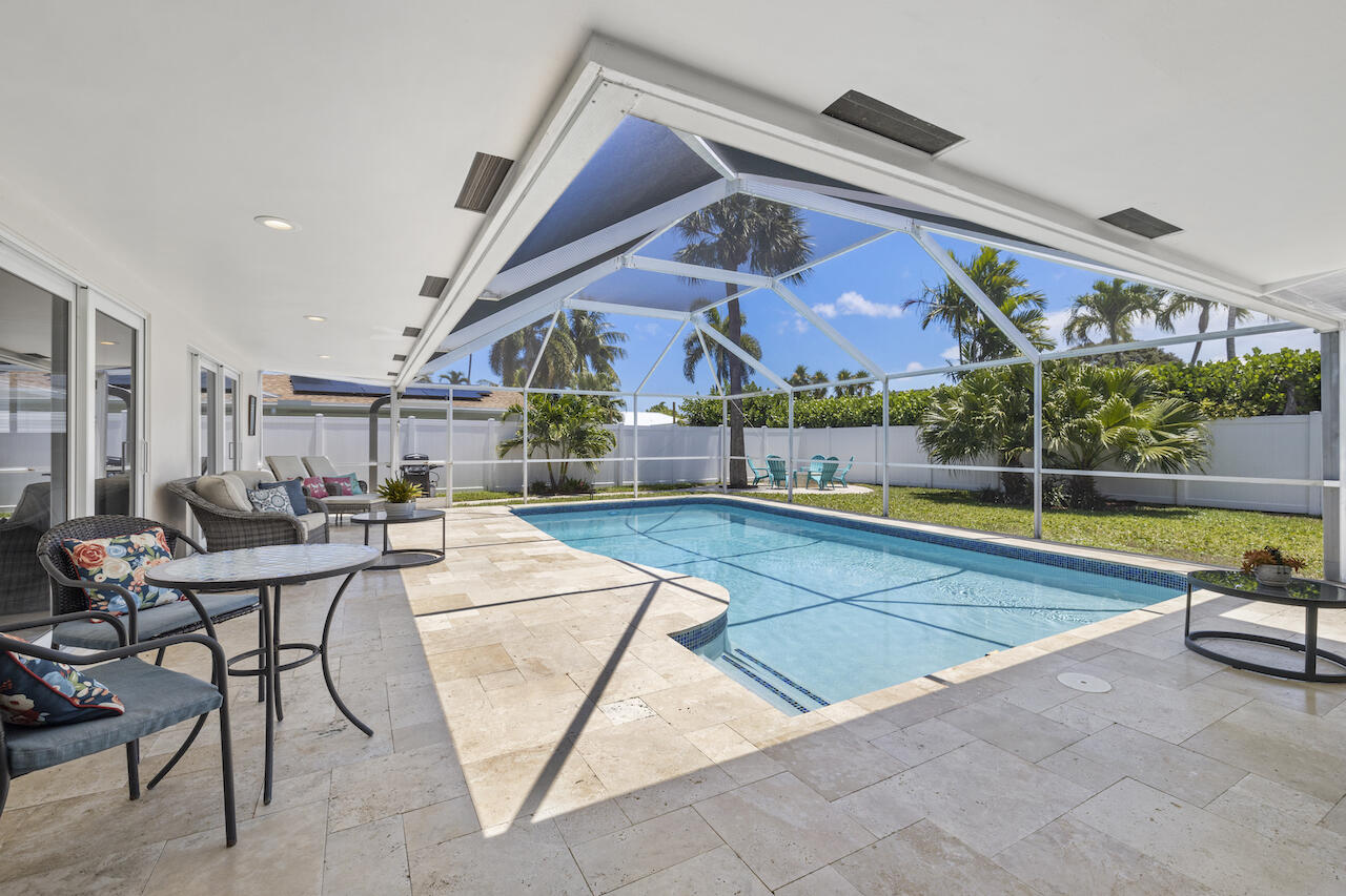 1352 Southwest 12th Street Boca Raton, FL 33486 - Photo 19 of 27 Screened Pool Area