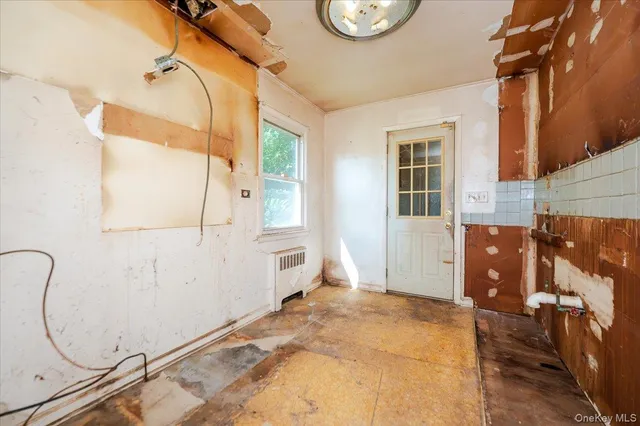 a view of a storage & utility room