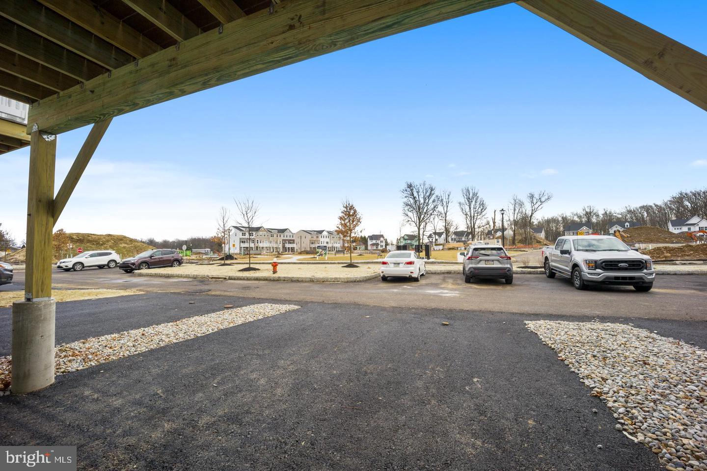 4820 Stump Road Pipersville, PA 18947 - Photo 43 of 45 View from garage, additional parking behind unit