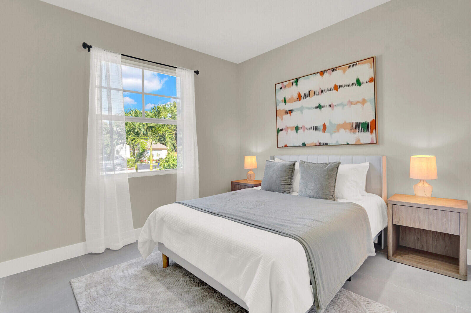 18 Southwest 6th Street Delray Beach, FL 33444 - Photo 21 of 40 a bedroom with a bed and a window